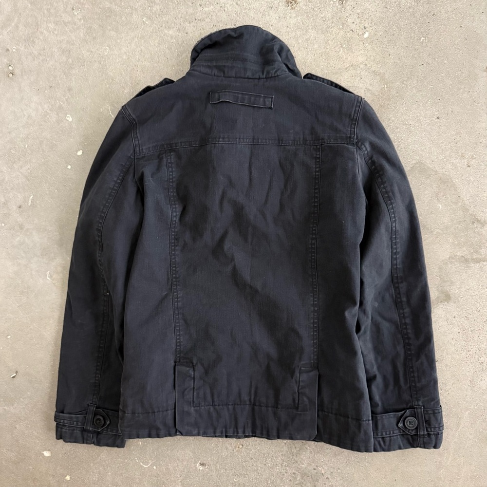 Vintage 90s Tommy Hilfiger Jeans Grunge Button Up Jacket Size M - Picture 4 of 4